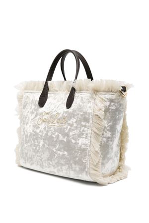 Mini Vanity white chenille handbag SAINT BARTH KIDS | VAMI00700219G